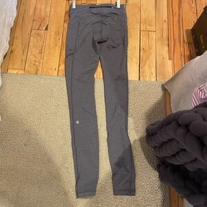 Gray Lululemon Athletic Leggings